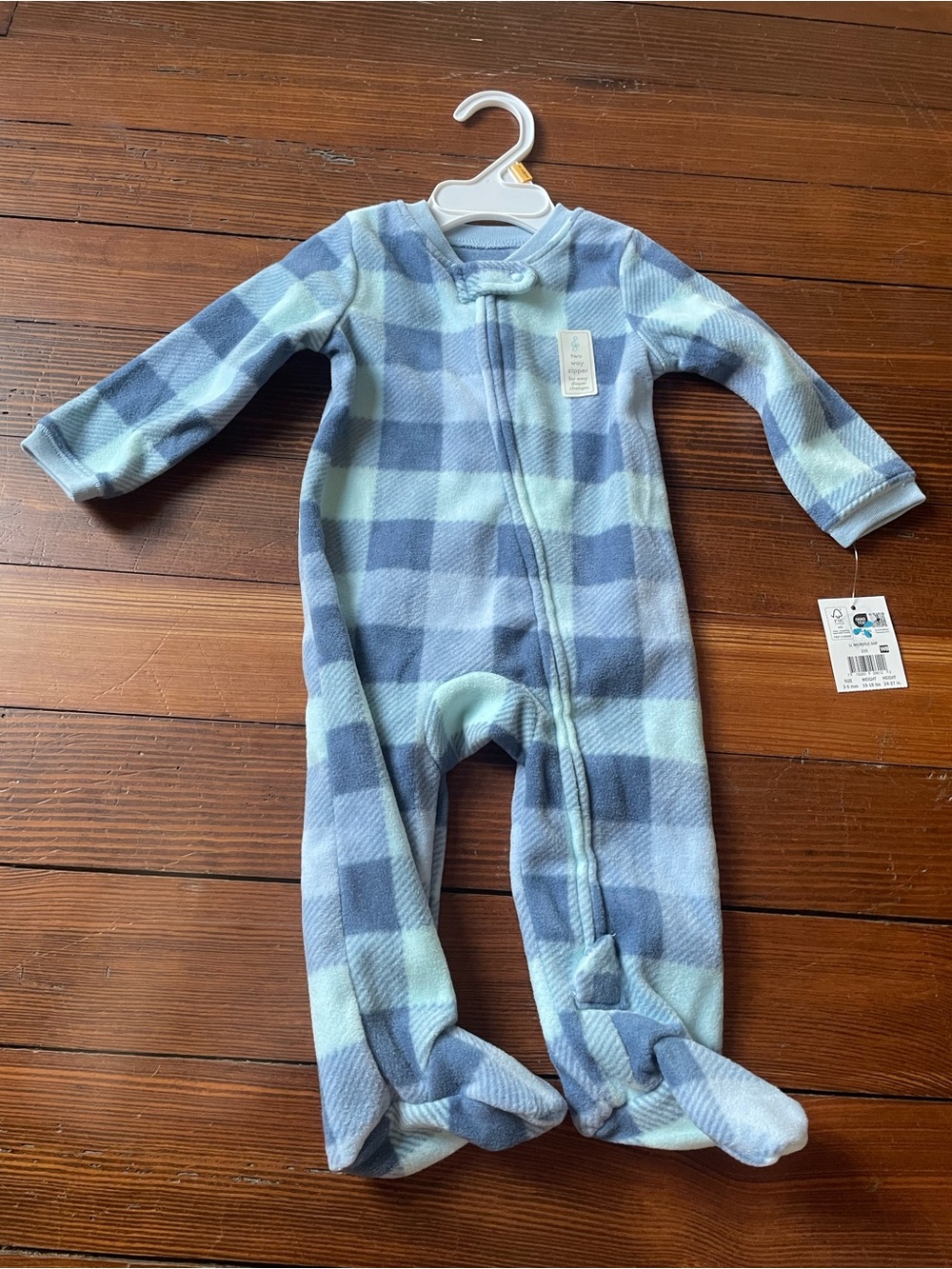 Lullaby Lane fleece sleeper